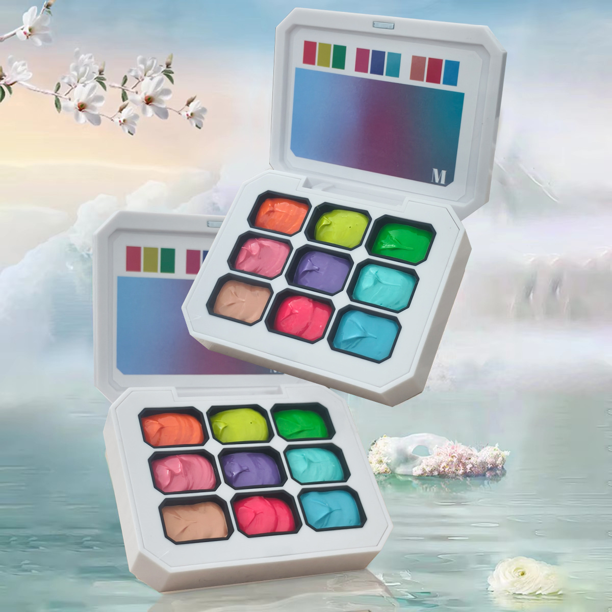 1pc 9-color Solid Nail Polish  - Photography Lighting Gels ulasan dan harga
