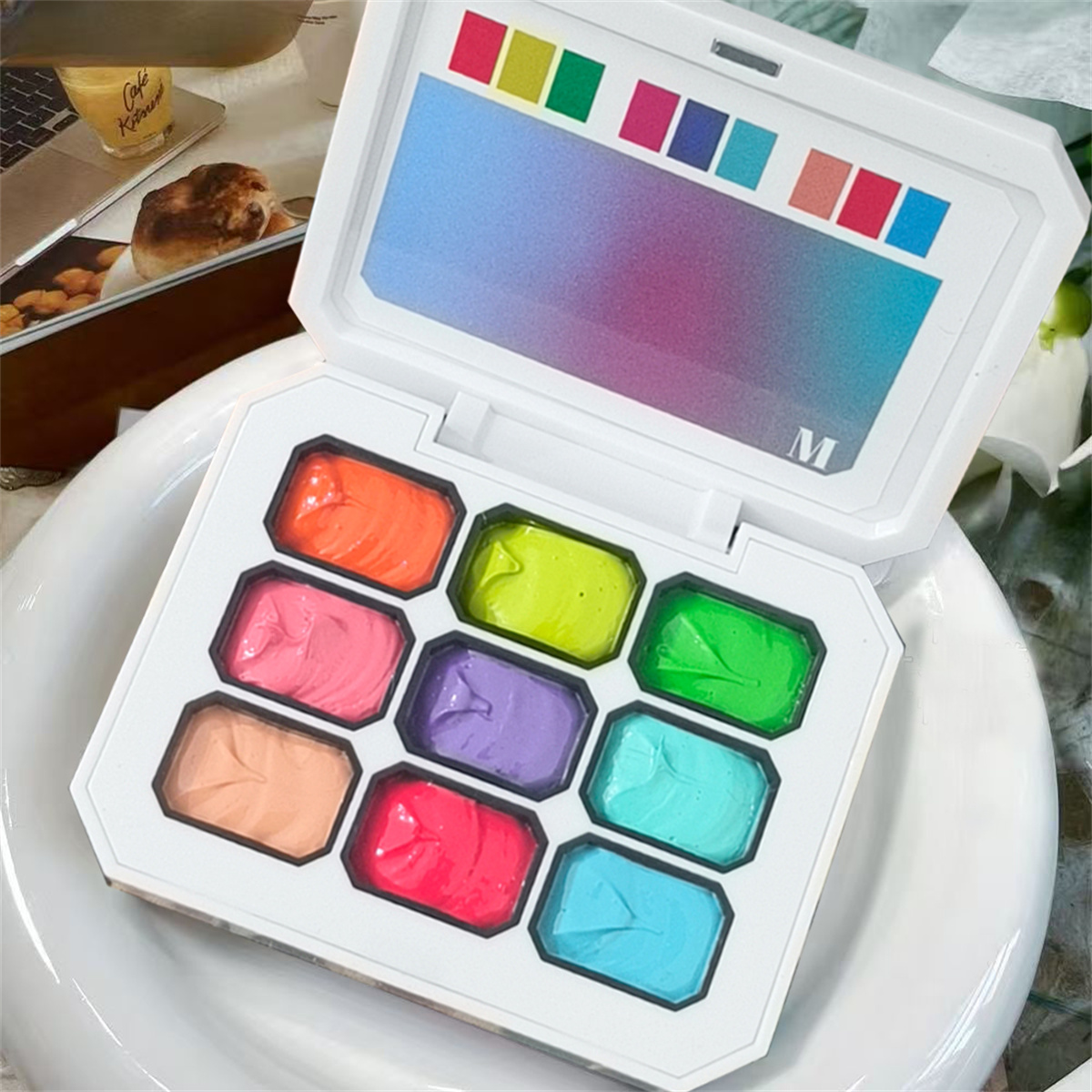1pc 9-color Solid Nail Polish  - Photography Lighting Gels ulasan dan harga