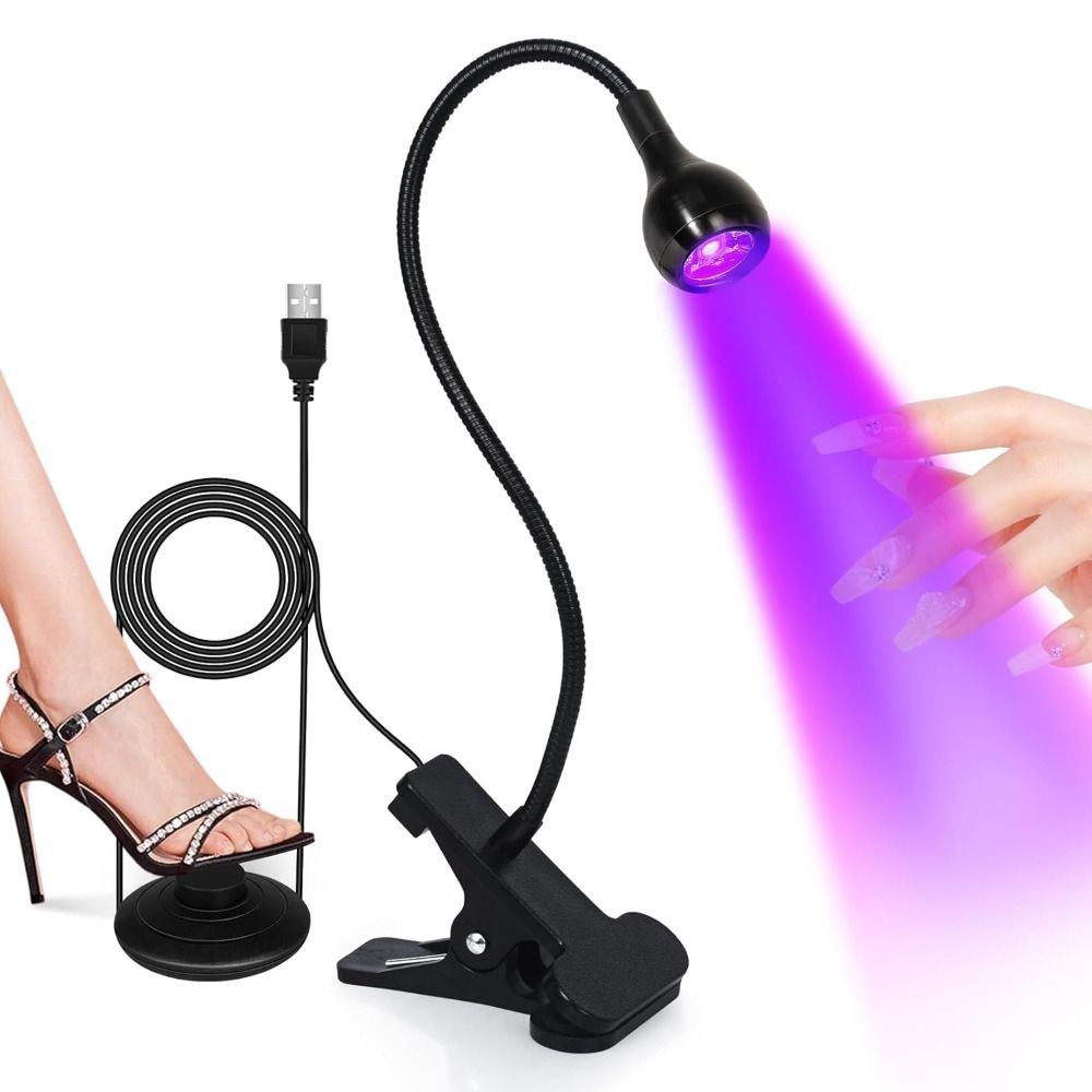 5W/3W UV Led Nail Lamp Foot Pe - Photography Lighting Gels ulasan dan harga