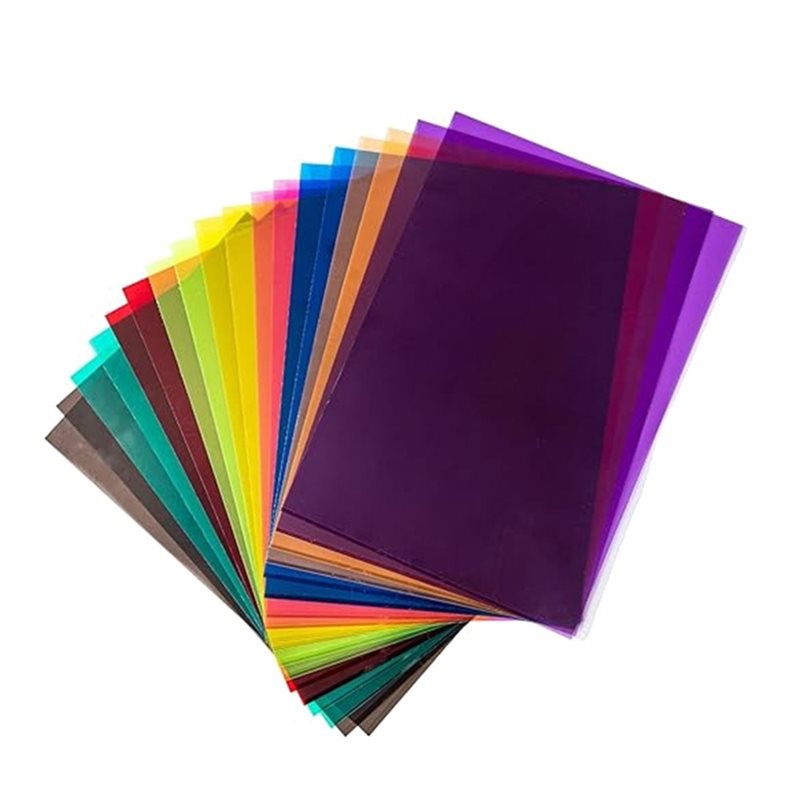 ABDJ-A4 PVC Sheets In 9 Colors - Photography Lighting Diy ulasan dan harga