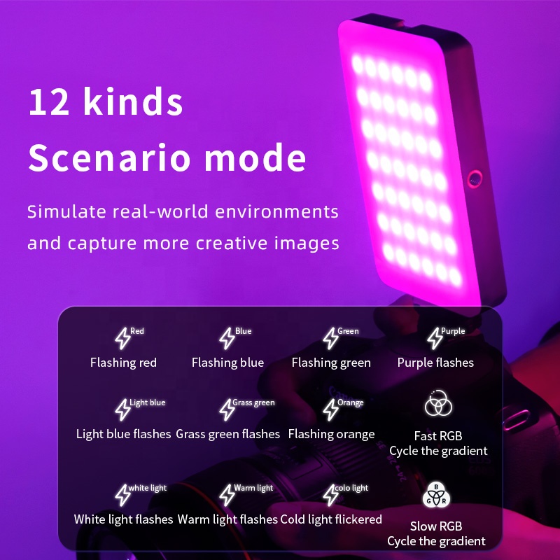 Photography Video Camera RGB L - Photography Lighting Diy ulasan dan harga