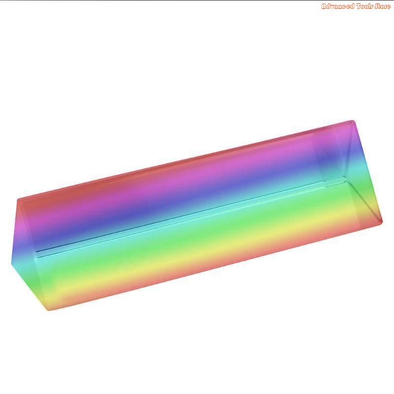 Crystal Optical Glass Triangul - Lighting Glass Photography ulasan dan harga