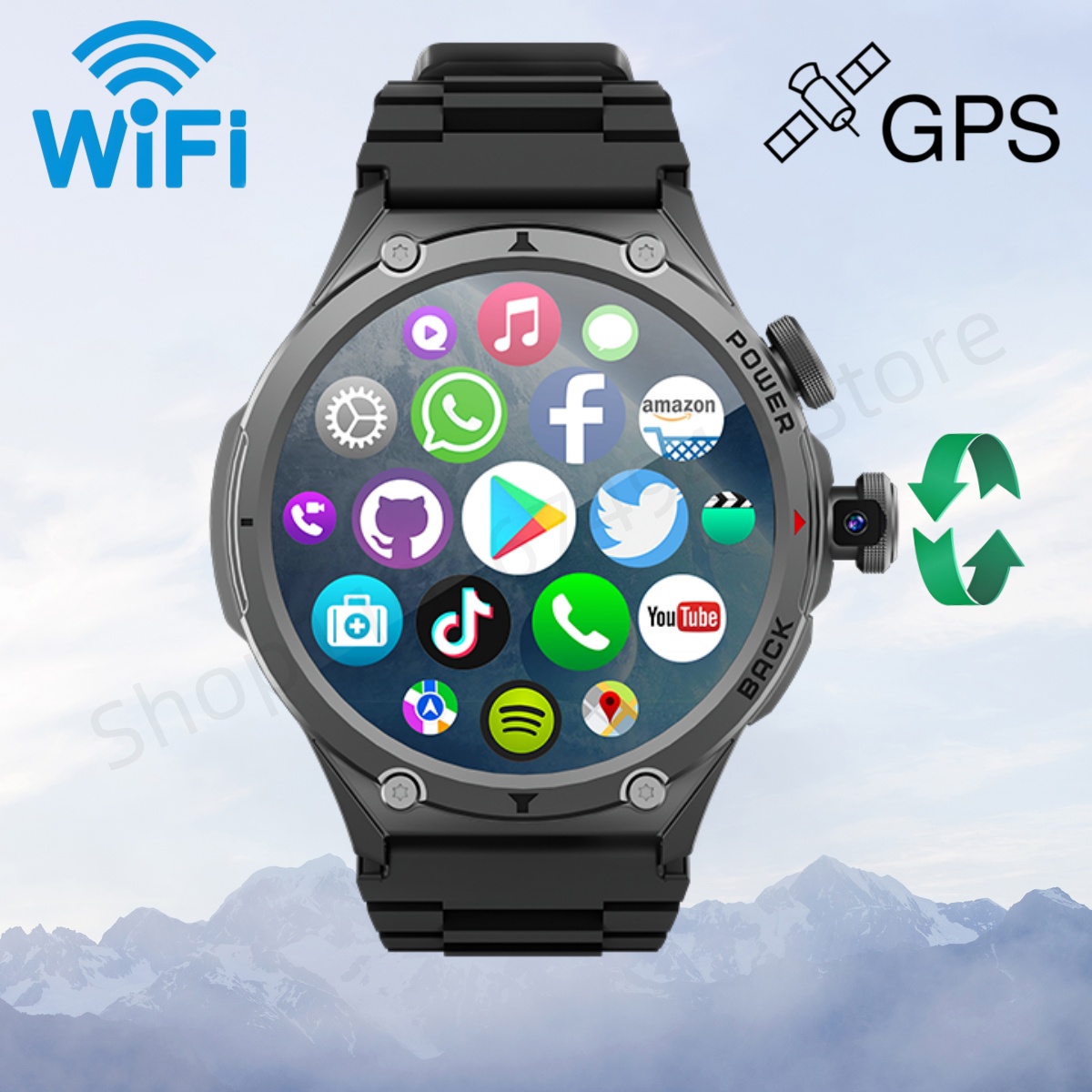 H12 Smartwatch 4G LTE Smart Wa - Photography Lighting Gels ulasan dan harga