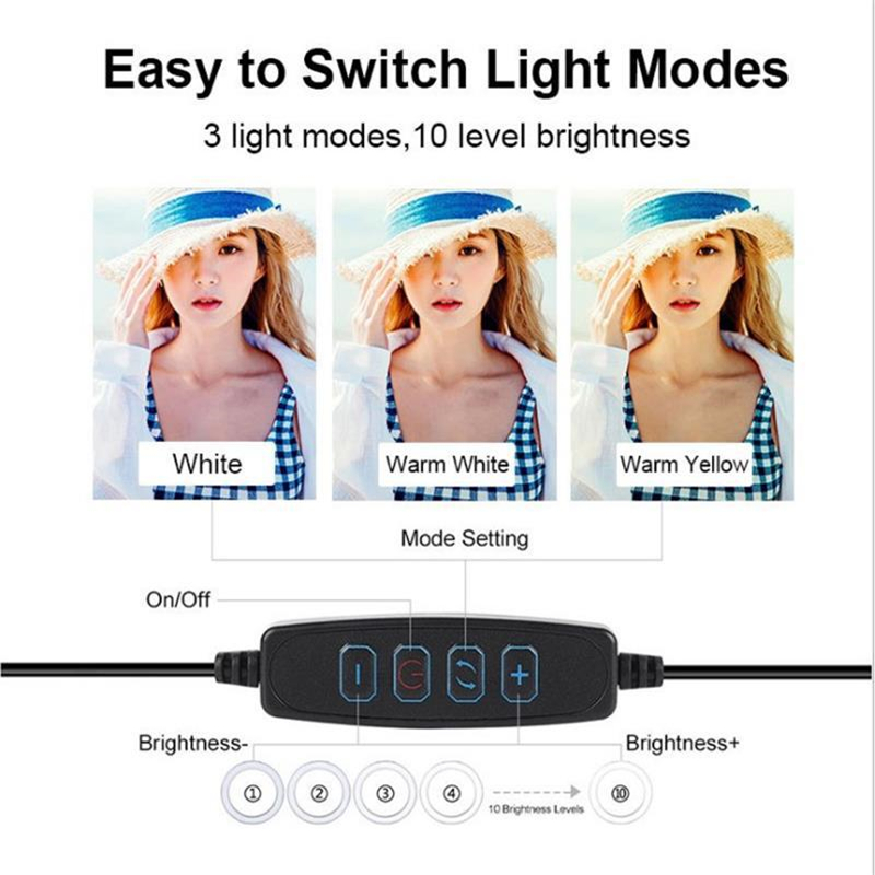 Dimmable Led Ring Light Profis - Lighting Glass Photography ulasan dan harga