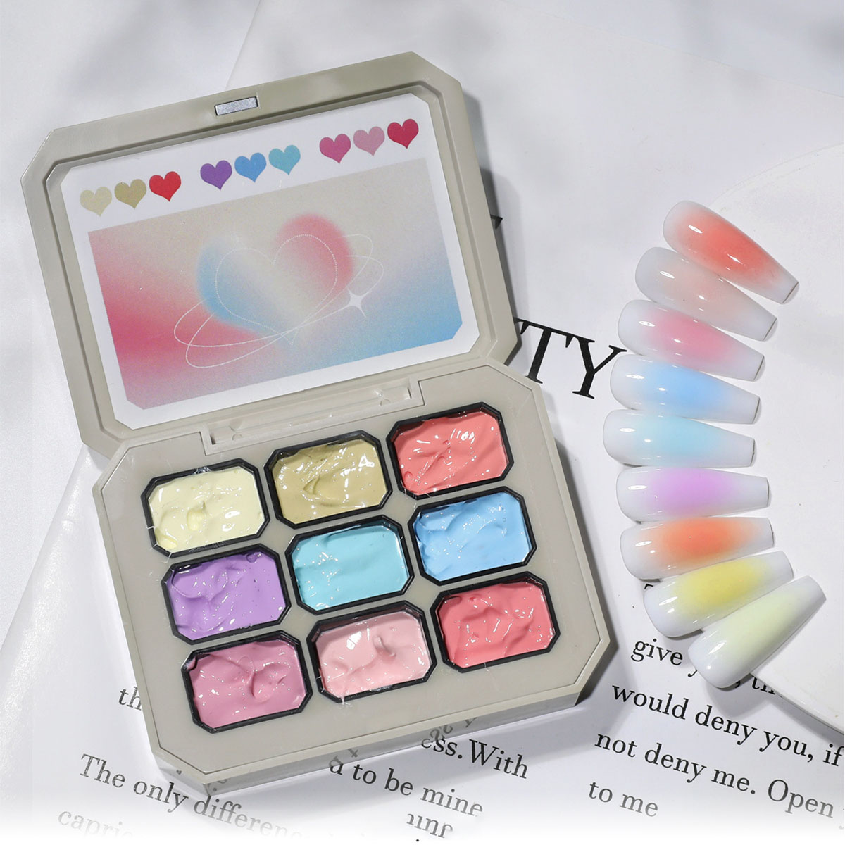 1pc Solid Makaron Nail Polish  - Photography Lighting Gels ulasan dan harga