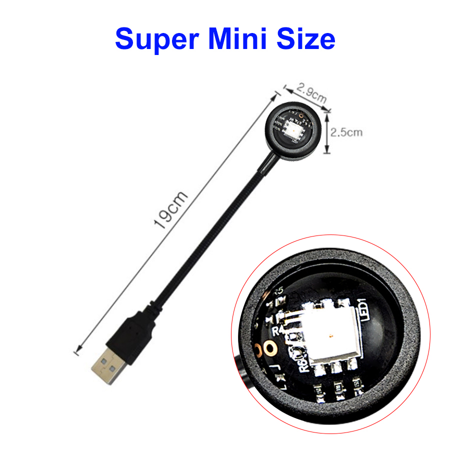 Mini LED Sunset Lamp USB Proje - Photography Lighting Diy ulasan dan harga