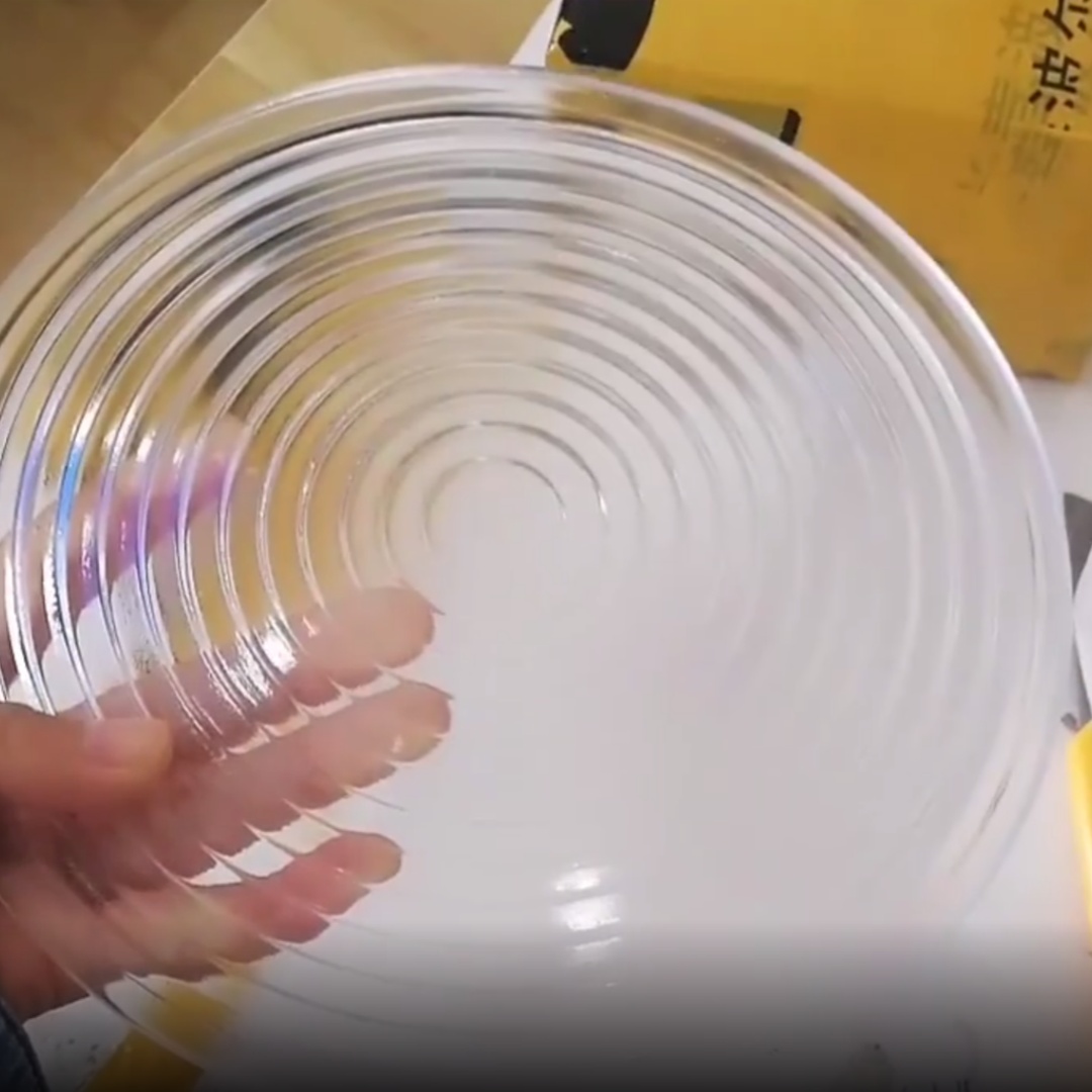 Round Fresnel Lens 300mm 80mm- - Lighting Glass Photography ulasan dan harga