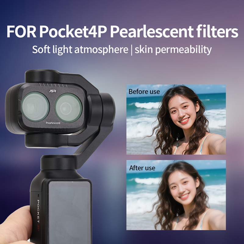 For DJI Osmo Pocket 4P Camera  - Lighting Glass Photography ulasan dan harga