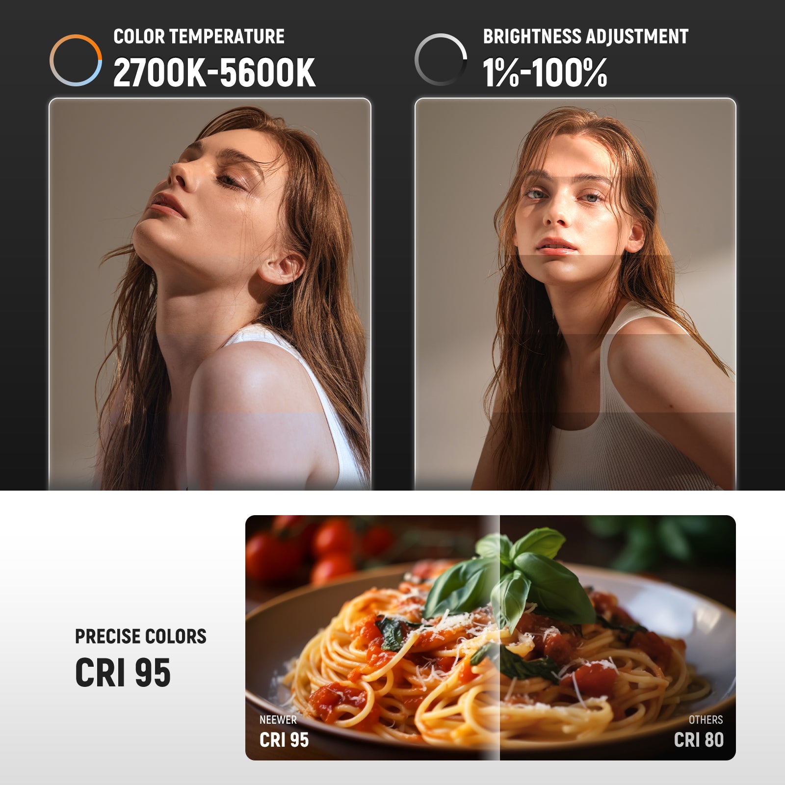 NEEWER BASICS 10W 21W Bi Color - Photography Lighting Basics ulasan dan harga