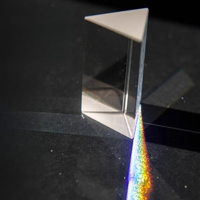 1PC Rainbow Triangular Prism K - Lighting Glass Photography ulasan dan harga