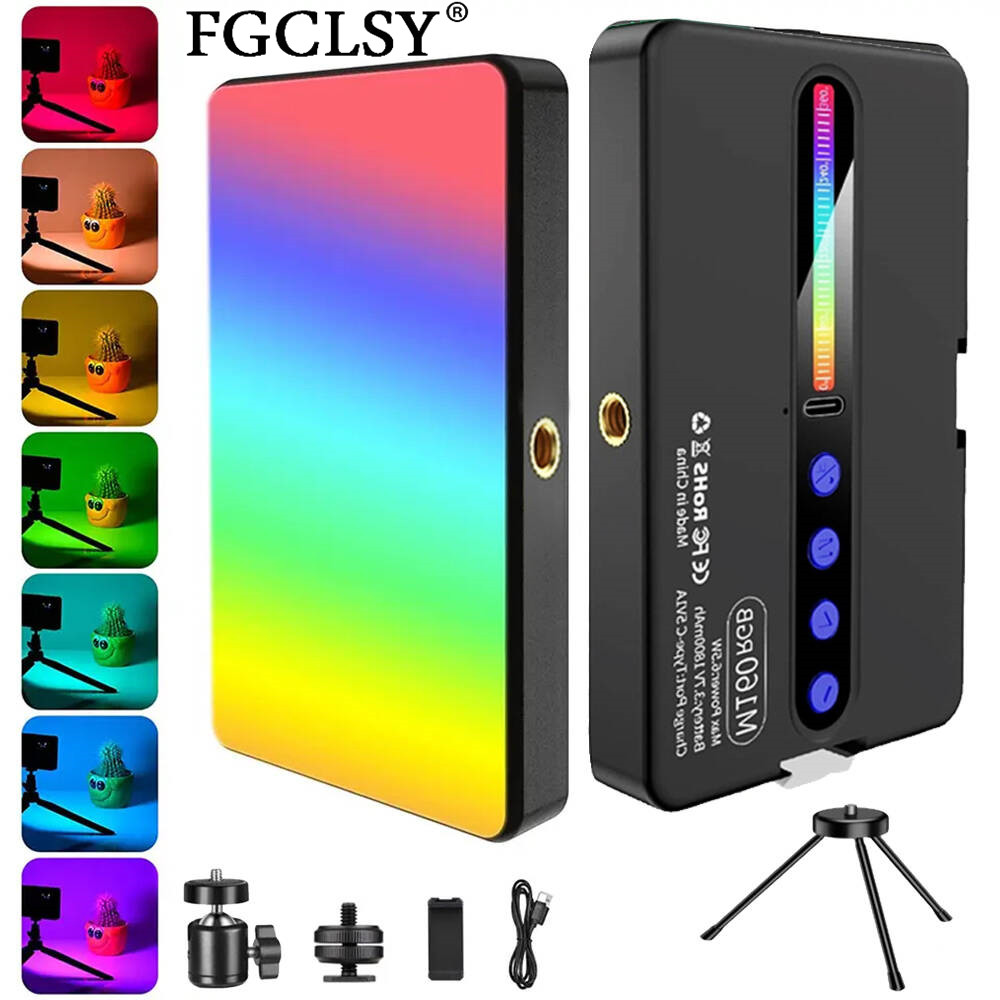 LED RGB Camera Light Full Colo - Photography Lighting With Umbrella ulasan dan harga