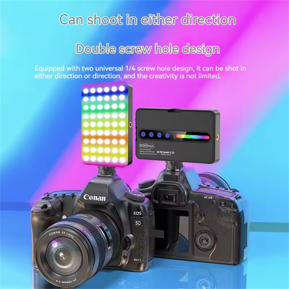 LED RGB Camera Light Full Colo - Photography Lighting With Umbrella ulasan dan harga