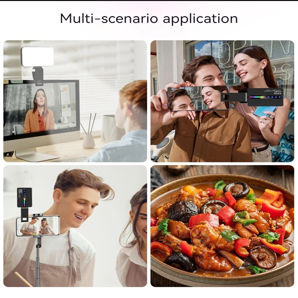 LED RGB Camera Light Full Colo - Photography Lighting With Umbrella ulasan dan harga