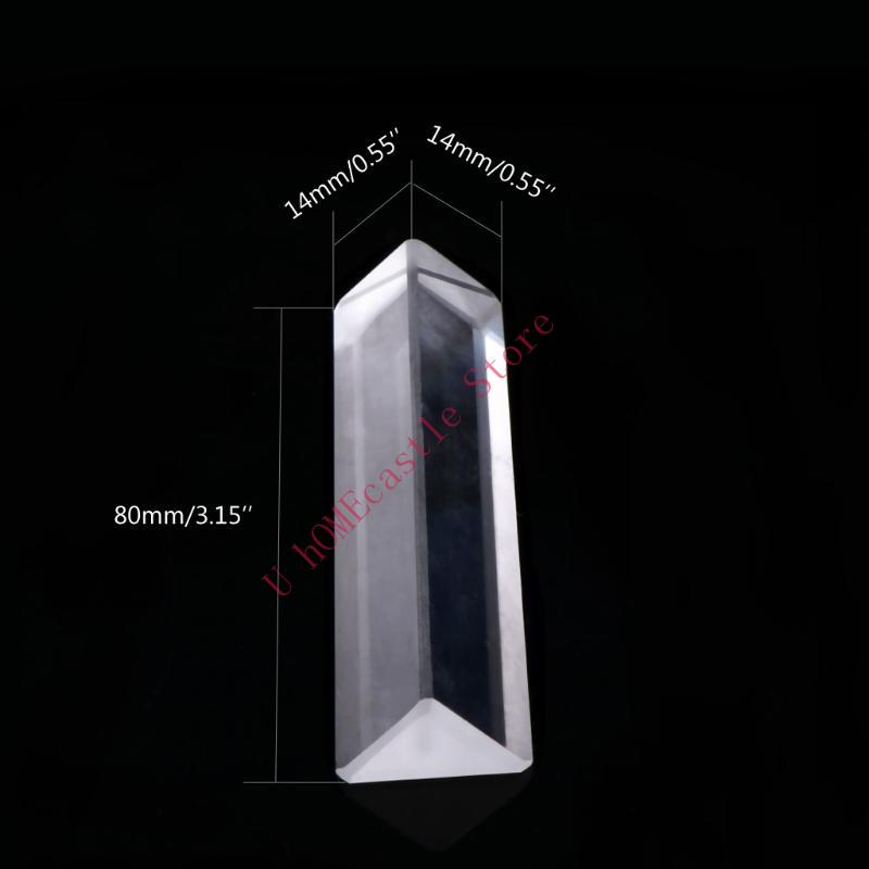 63HF Optical Glass Triangular  - Lighting Glass Photography ulasan dan harga