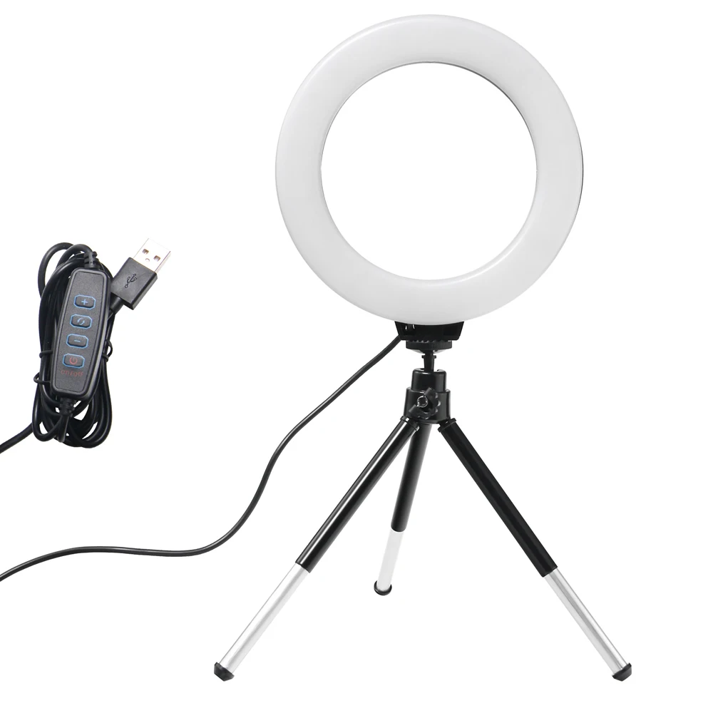 6 Inch Mini Selfie Ring Light  - Photography Lighting Circle ulasan dan harga