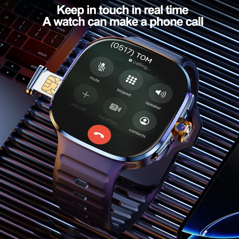New Large Screen Smartwatch 4G - Photography Lighting Gels ulasan dan harga