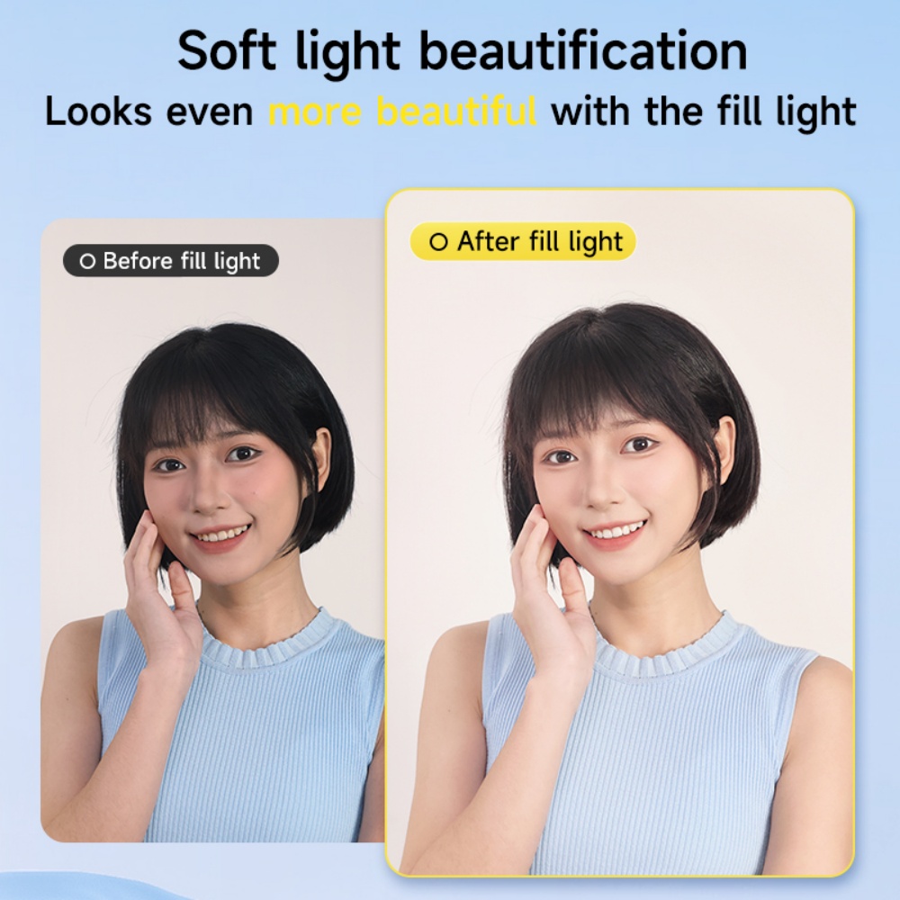 D7 Portable Macaron Color Cell - Photography Lighting Circle ulasan dan harga