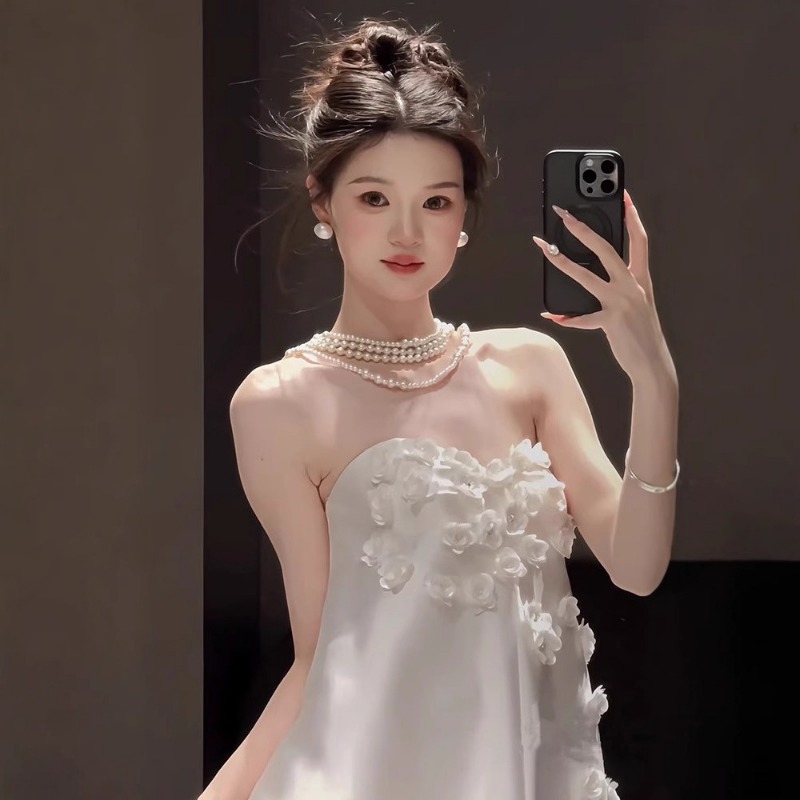 French Strapless Satin Wedding - Photography Lighting Basics ulasan dan harga