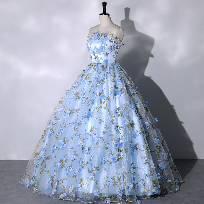 Floral Evening Dress French Pr - Photography Lighting Basics ulasan dan harga